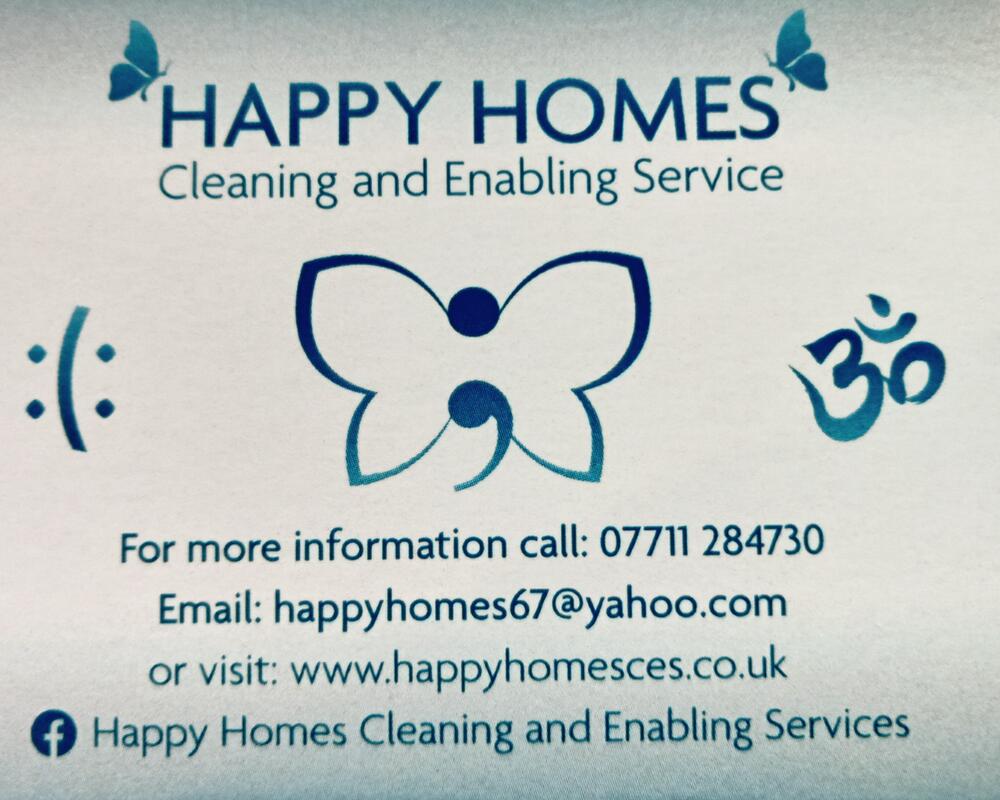 Happy Homes Cleaning and Enabling Services